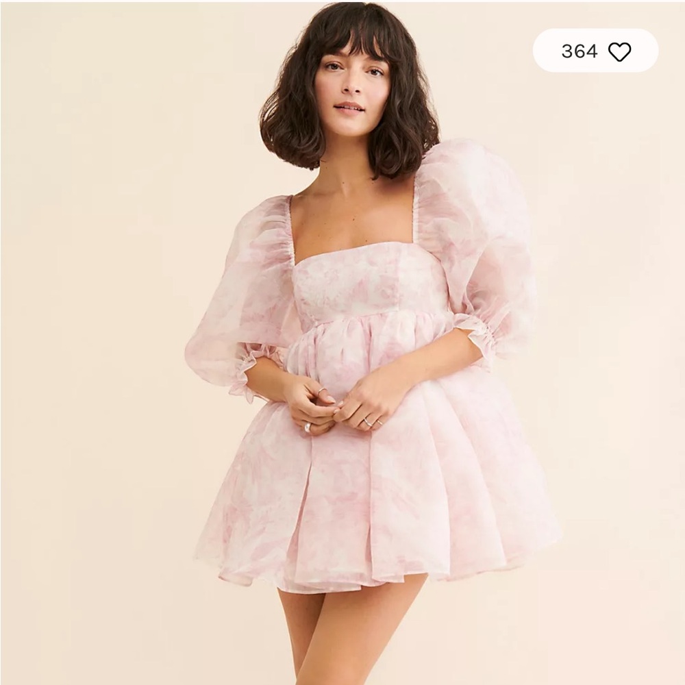 Selkie Puff Organza Dress (Available in XS, S)